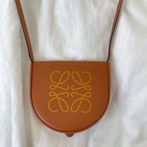 Loewe Soft Calfskin Small Heel Bag